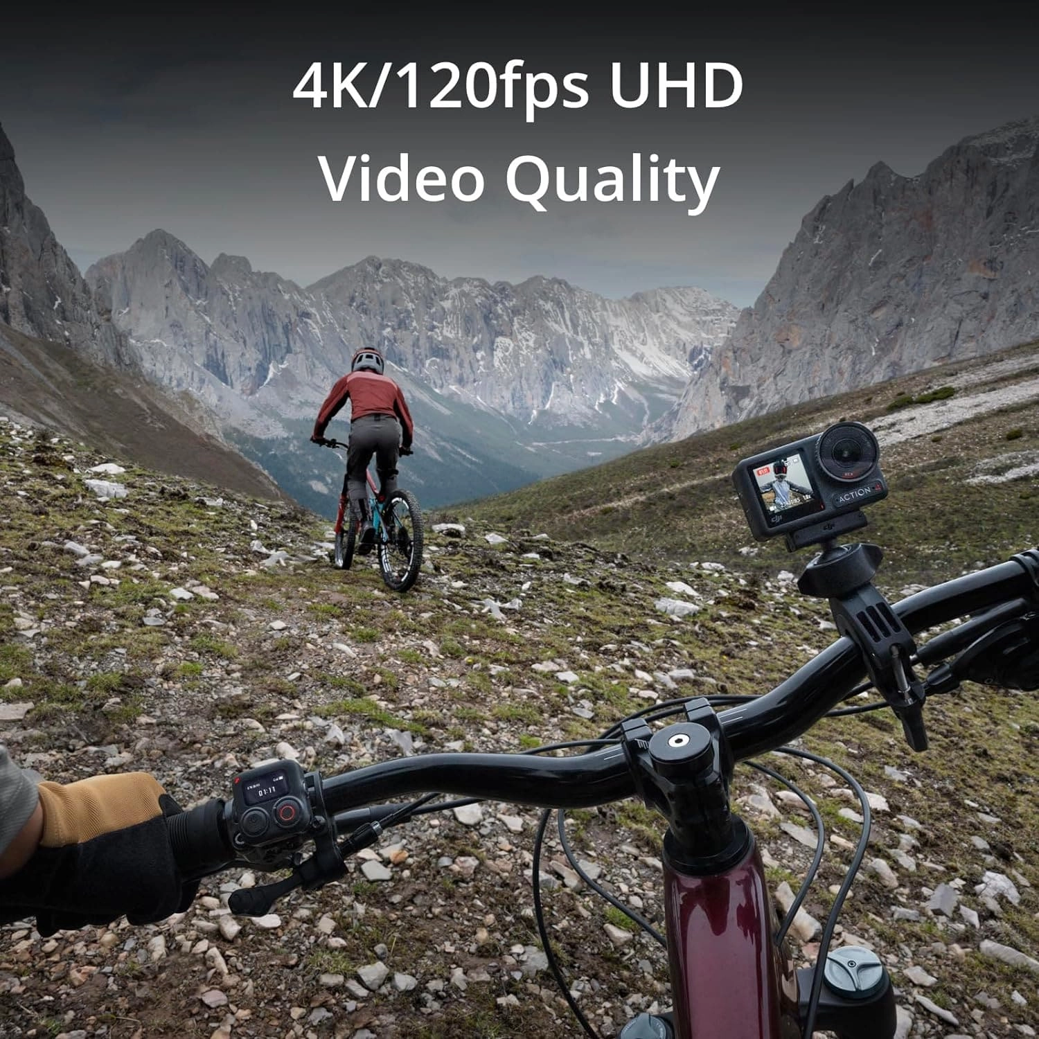 DJI Osmo Action 4 Adventure Combo - 4K/120fps Waterproof Action Camera - Outdoor Camera
