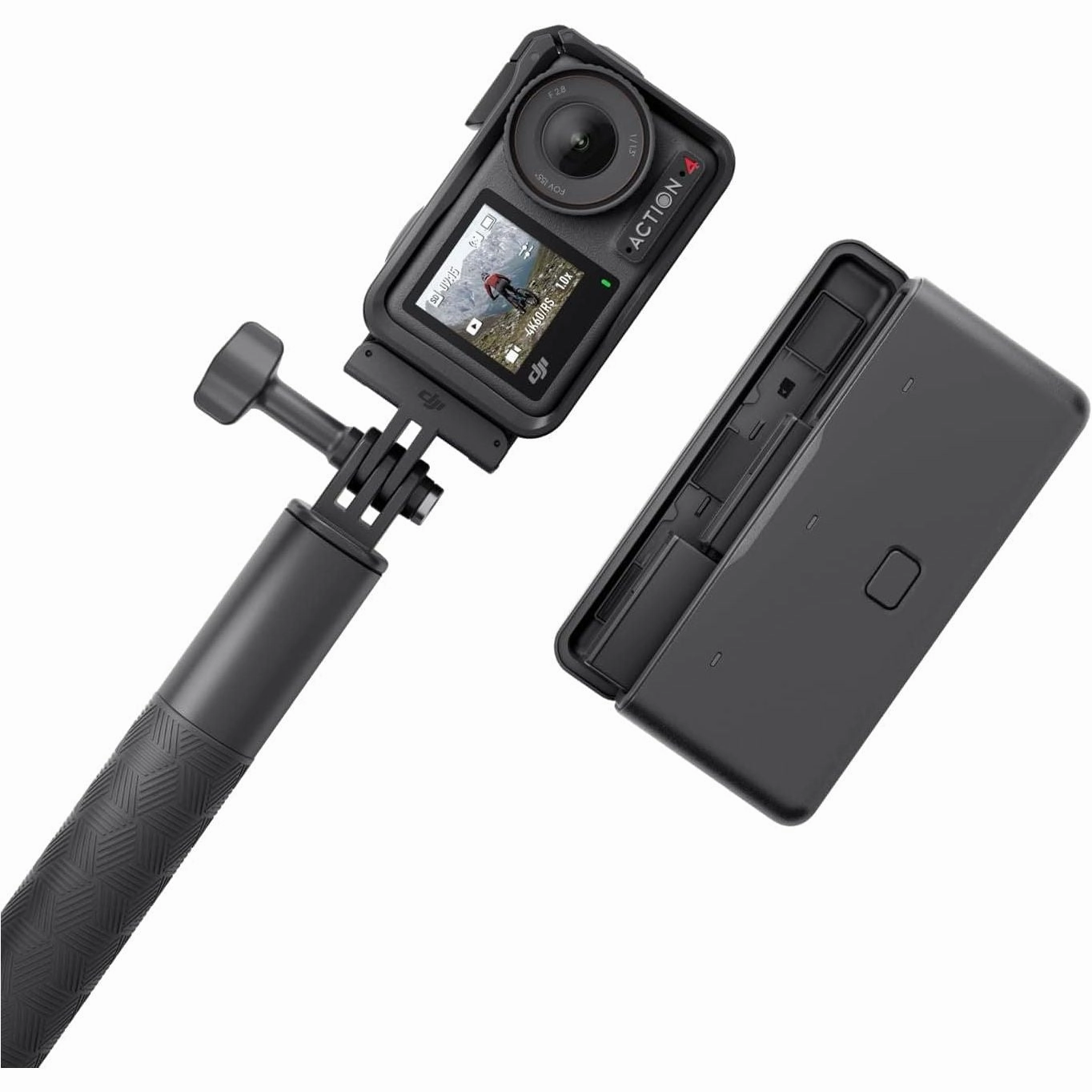 DJI Osmo Action 4 Adventure Combo - 4K/120fps Waterproof Action Camera - Outdoor Camera camera and photography, photography gear, professional camera kits