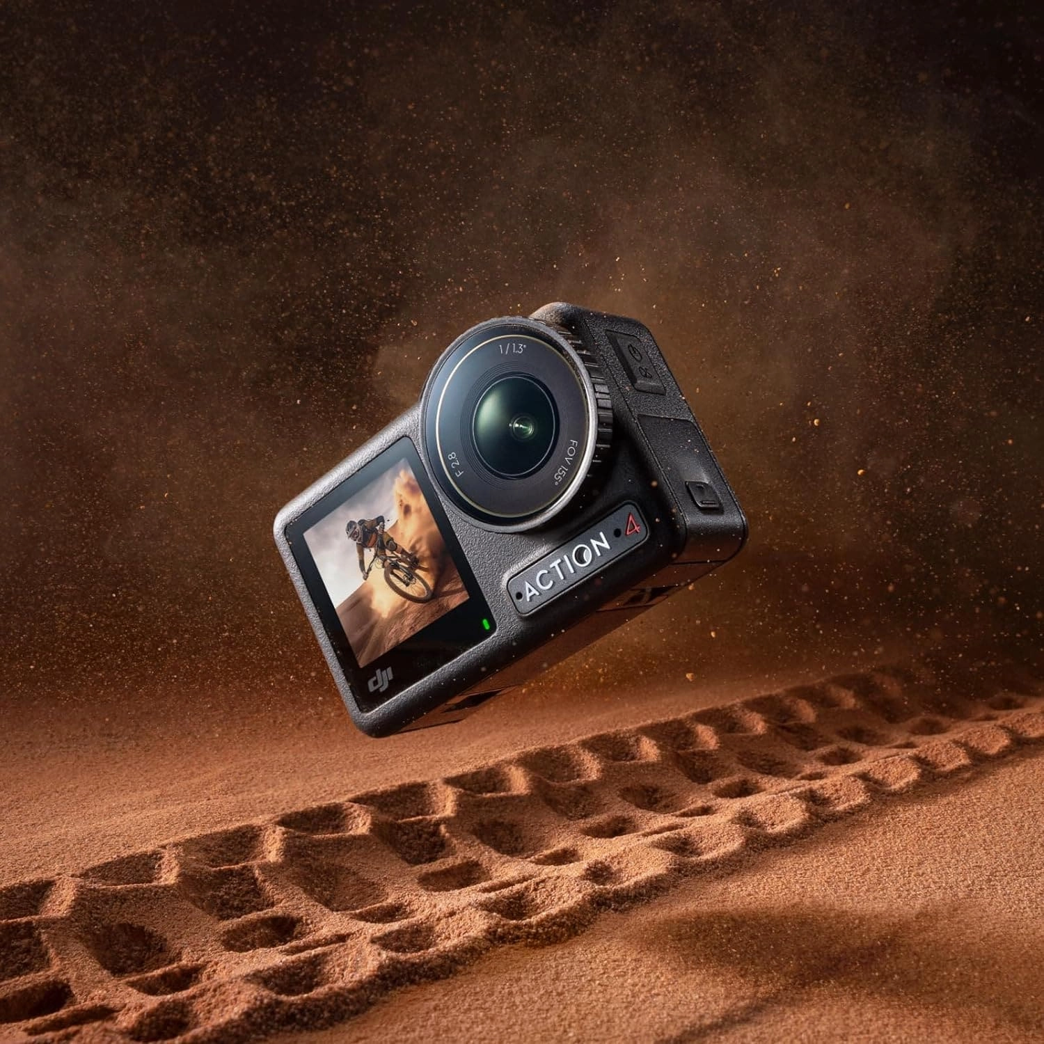 DJI Osmo Action 4 Standard Combo - 4K/120fps Waterproof Action Camera, 1/1.3" Sensor, 10-bit Color, 160-Min Battery