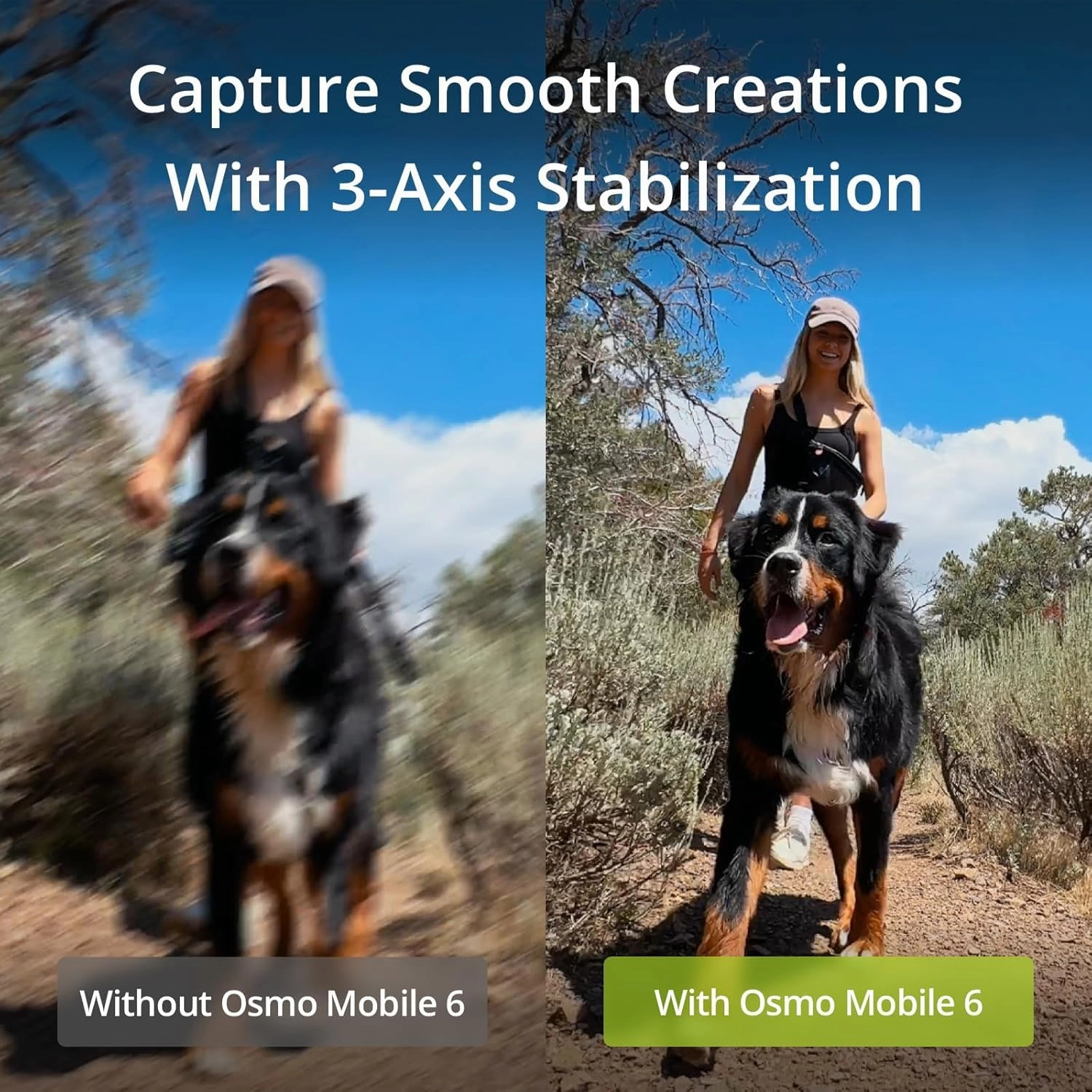 DJI Osmo Mobile 6 3-Axis Phone Gimbal, Object Tracking, Built-In Extension Rod, Portable, Slate Gray