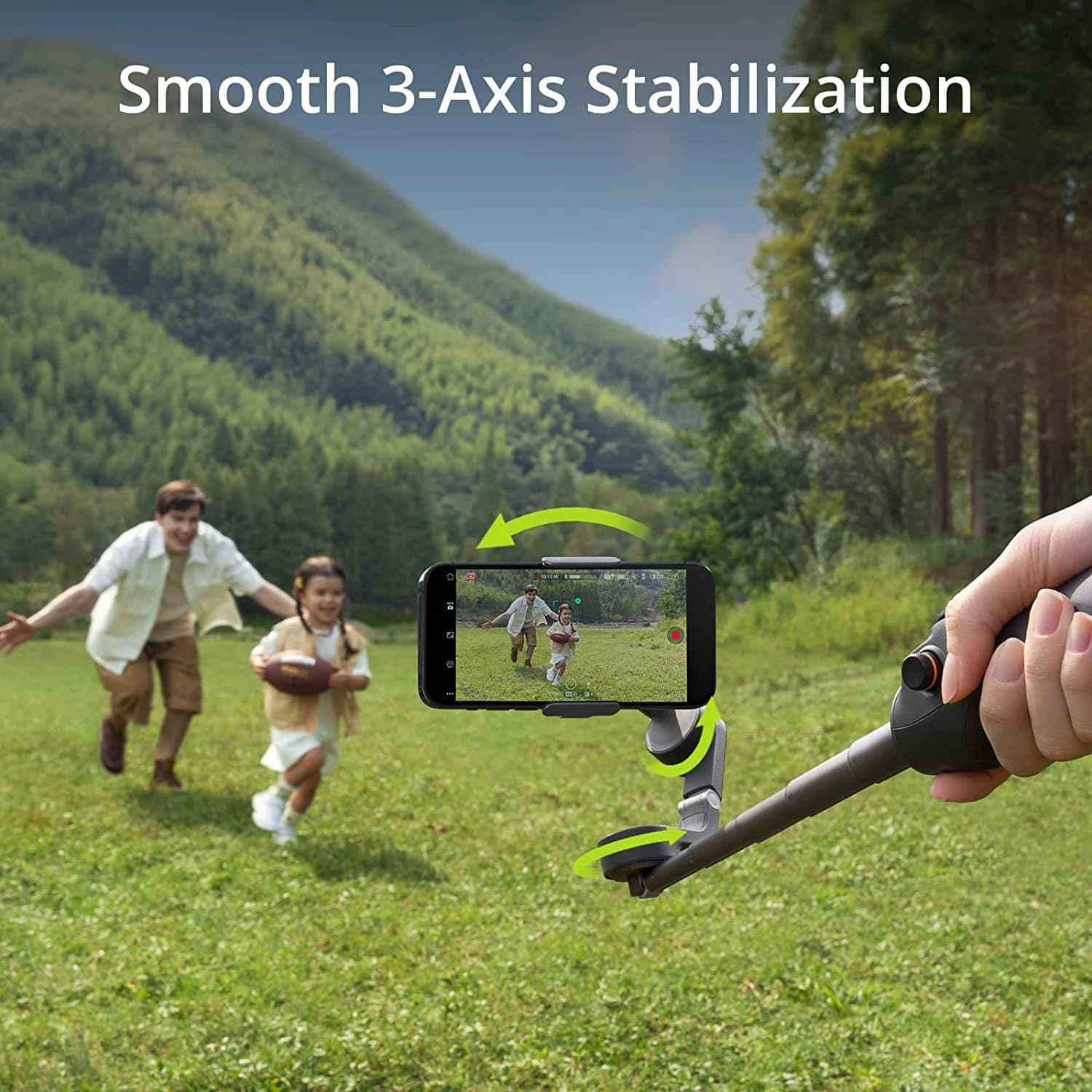 DJI OSMO Mobile 6 Smartphone Gimbal Stabilizer, 3-Axis Phone Gimbal, Built-In Extension Rod, Portable and Foldable, Android and iPhone Gimbal with ShotGuides, Vlogging Stabilizer, Slate Gray