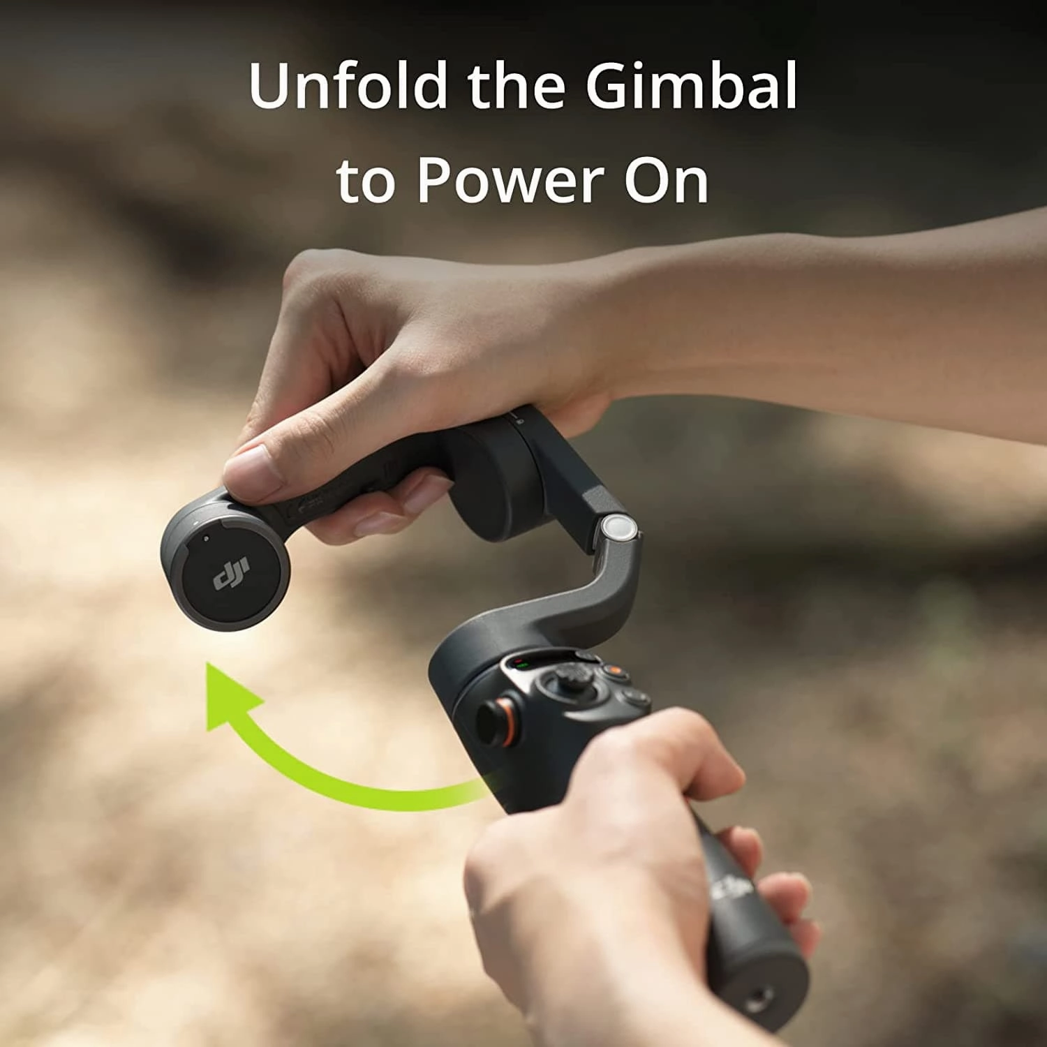 DJI OSMO Mobile 6 Smartphone Gimbal Stabilizer, 3-Axis Phone Gimbal, Built-In Extension Rod, Portable and Foldable, Android and iPhone Gimbal with ShotGuides, Vlogging Stabilizer, Slate Gray