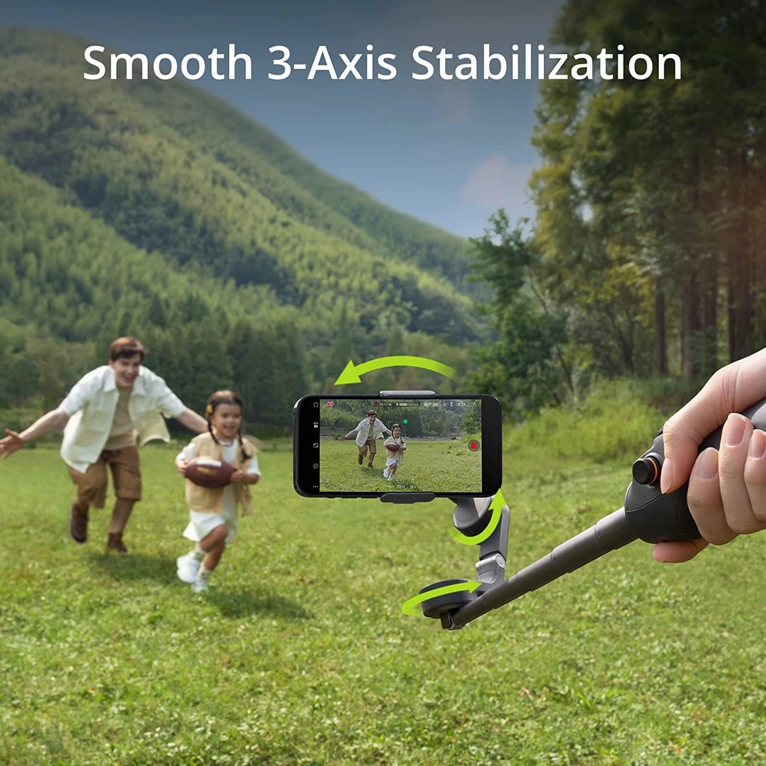 DJI OSMO Mobile 6 Smartphone Gimbal Stabilizer, 3-Axis Phone Gimbal, Built-In Extension Rod, Portable and Foldable, Android and iPhone Gimbal with ShotGuides, Vlogging Stabilizer, Slate Gray