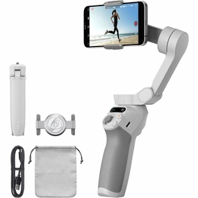 DJI OSMO Mobile SE Intelligent Gimbal, 3-Axis Phone Gimbal, Portable and Foldable, Android and iPhone Gimbal with ShotGuides, Smartphone Gimbal, Vlogging Stabilizer, YouTube and TikTok Videos camera accessories, dslr camera accessories, best camera tripod