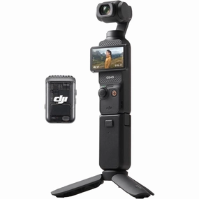 DJI Osmo Pocket 3 Creator Combo, Vlogging Camera with 1'' CMOS & 4K/120fps Video, 3-Axis Stabilization, Face/Object Tracking, Fast Focusing, Mic Included for Clear Sound, Small Camera for Photography digital cameras, buy mirrorless camera, compact ca