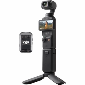 DJI Osmo Pocket 3 Creator Combo  Vlogging Camera with 1'' CMOS Sensor, 4K/120fps Video, 3-Axis Stabilization, Face/Object Tracking, Fast Focusing, Included Microphone, Digital Camera for Photography digital cameras, buy mirrorless camera, compact cameras