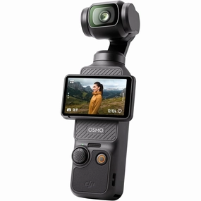 DJI Osmo Pocket 3 Vlogging Camera - 1" CMOS, 4K/120fps, 3-Axis Stabilization, Face/Object Tracking, 2" Rotatable Touchscreen digital cameras, buy mirrorless camera, compact cameras sale