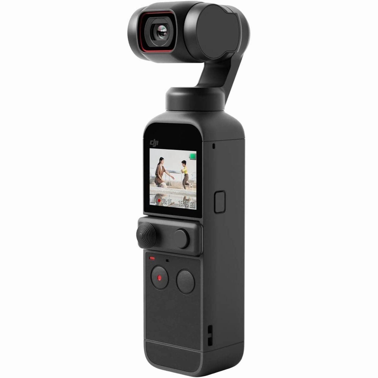 DJI Pocket 2 Creator Combo - 3-Axis Handheld Gimbal Stabilizer with 4K Camera, 64MP Photo, HDR, Time Lapse, Slow Motion, Noise Reduction - Black