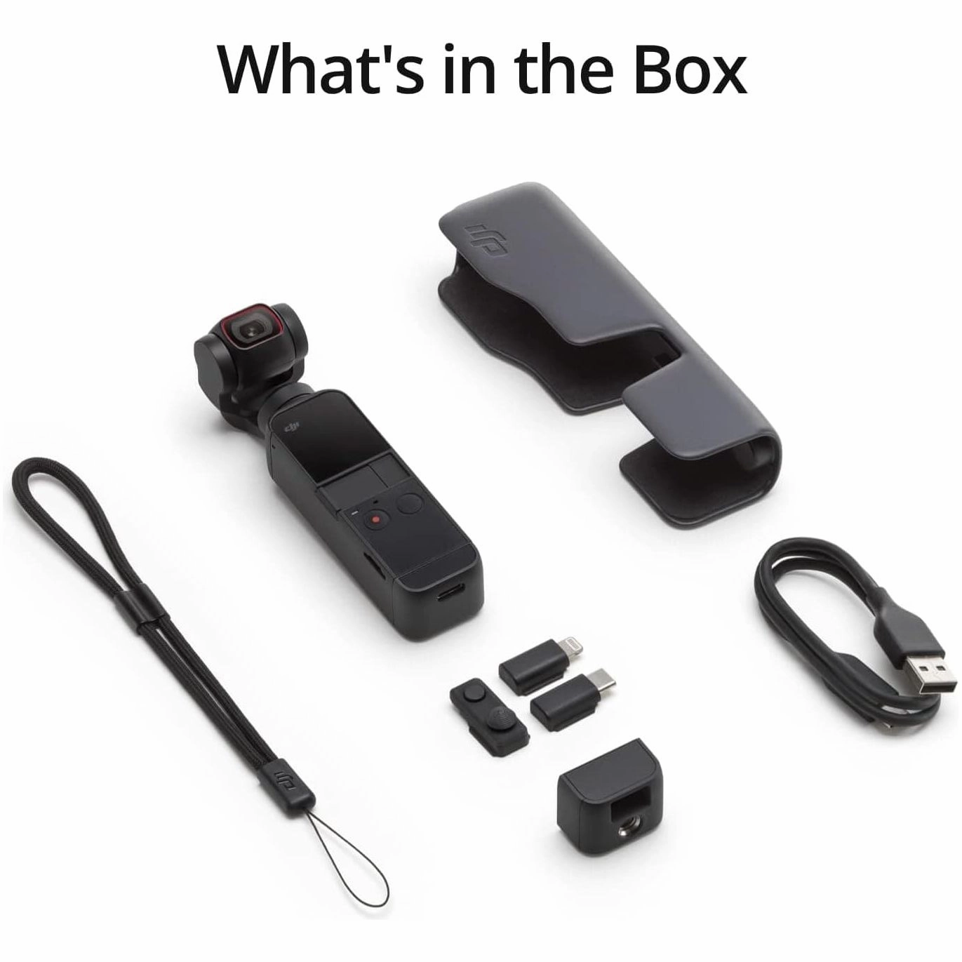 DJI Pocket 2 Creator Combo - 3-Axis Handheld Gimbal Stabilizer with 4K Camera, 64MP Photo, HDR, Time Lapse, Slow Motion, Noise Reduction - Black