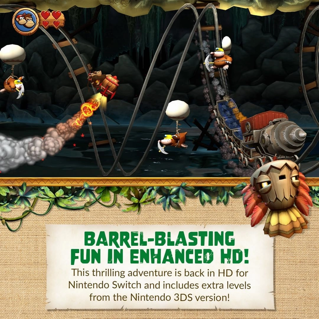 Donkey Kong Country Returns HD - Nintendo Switch Game
