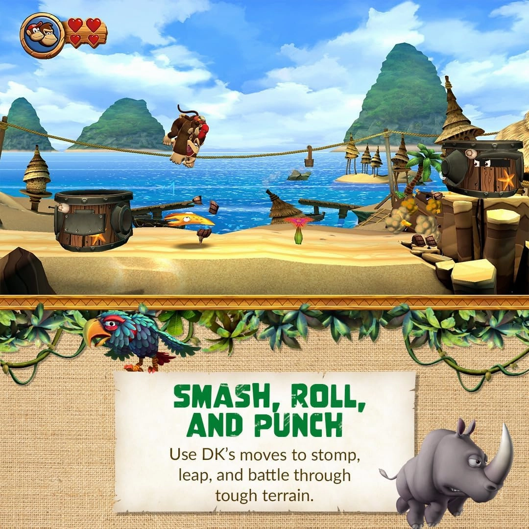 Donkey Kong Country Returns HD - Nintendo Switch Game