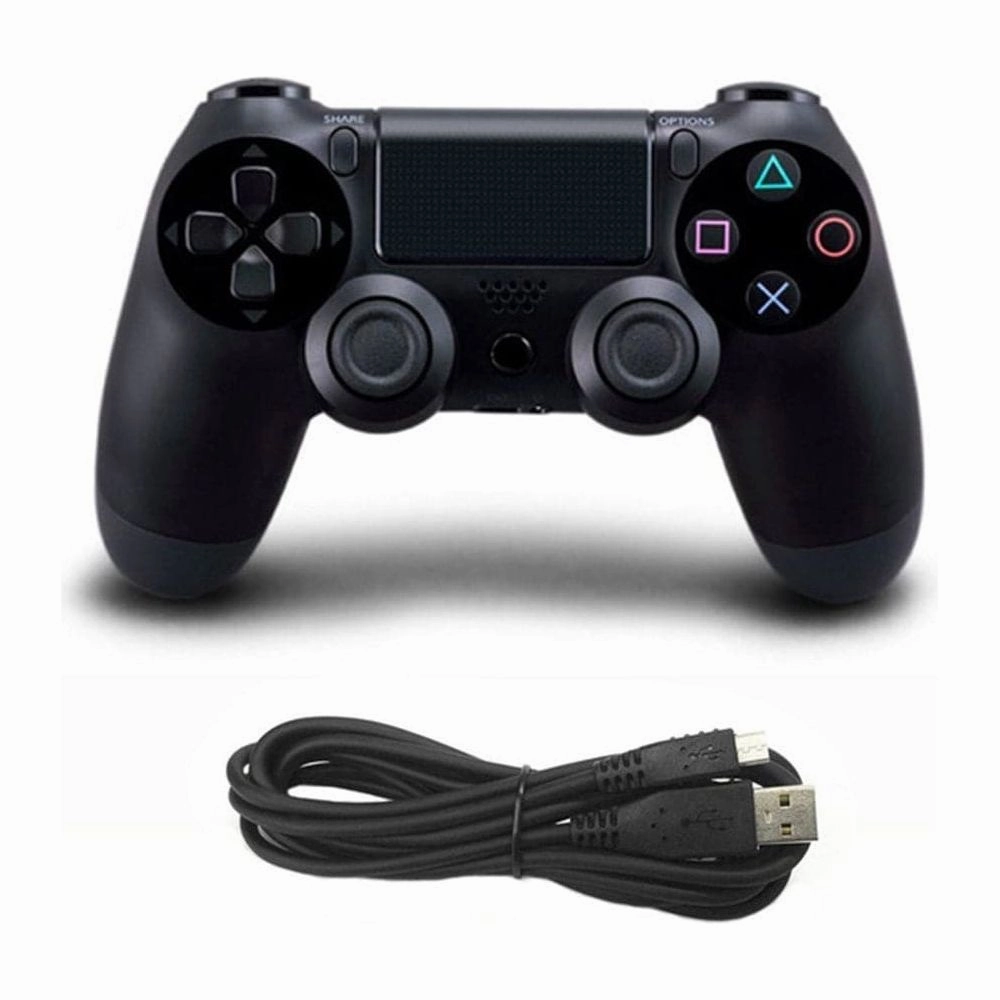 Double Shock 4 Wireless Controller For PS4 - Black