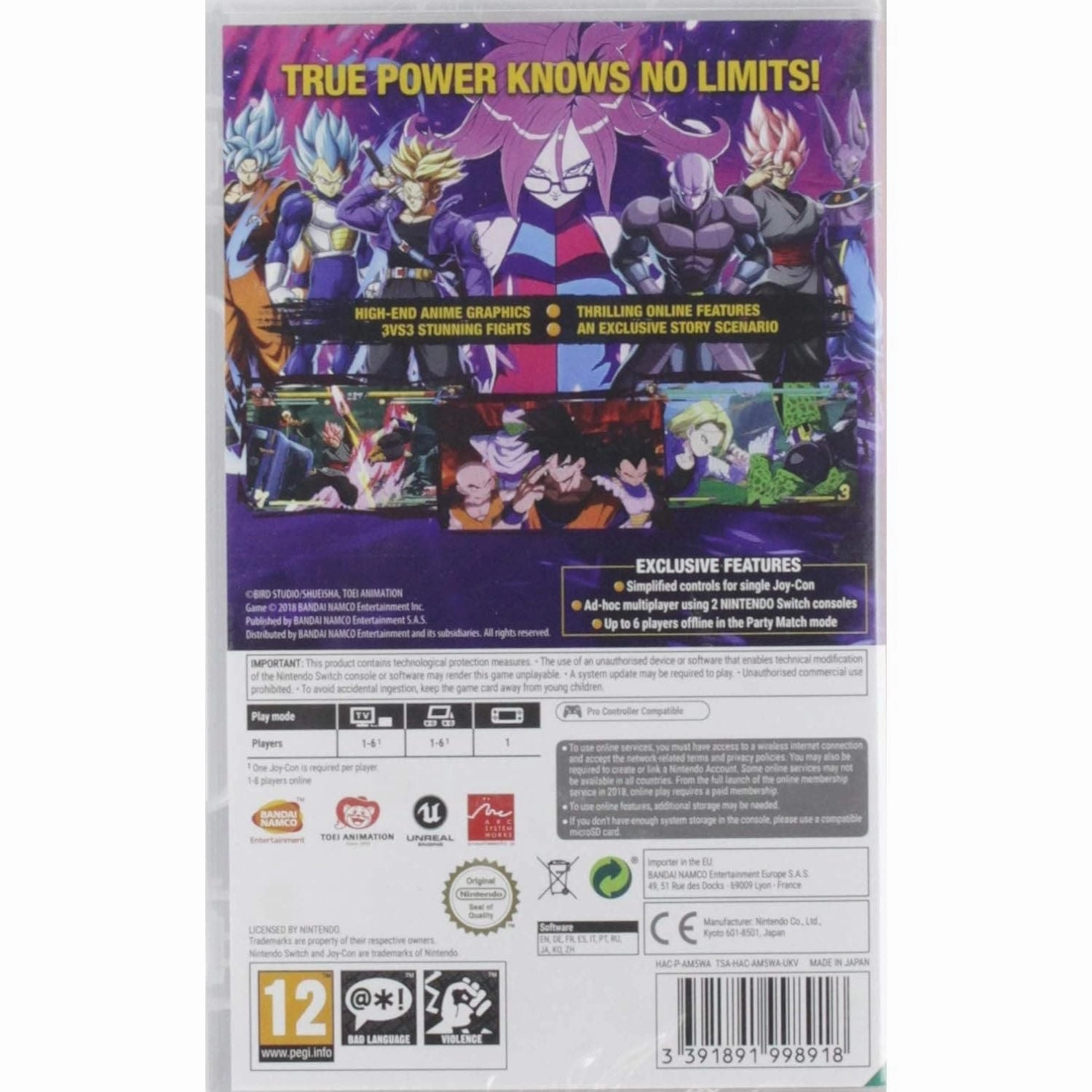 Dragon Ball FighterZ (Nintendo Switch)