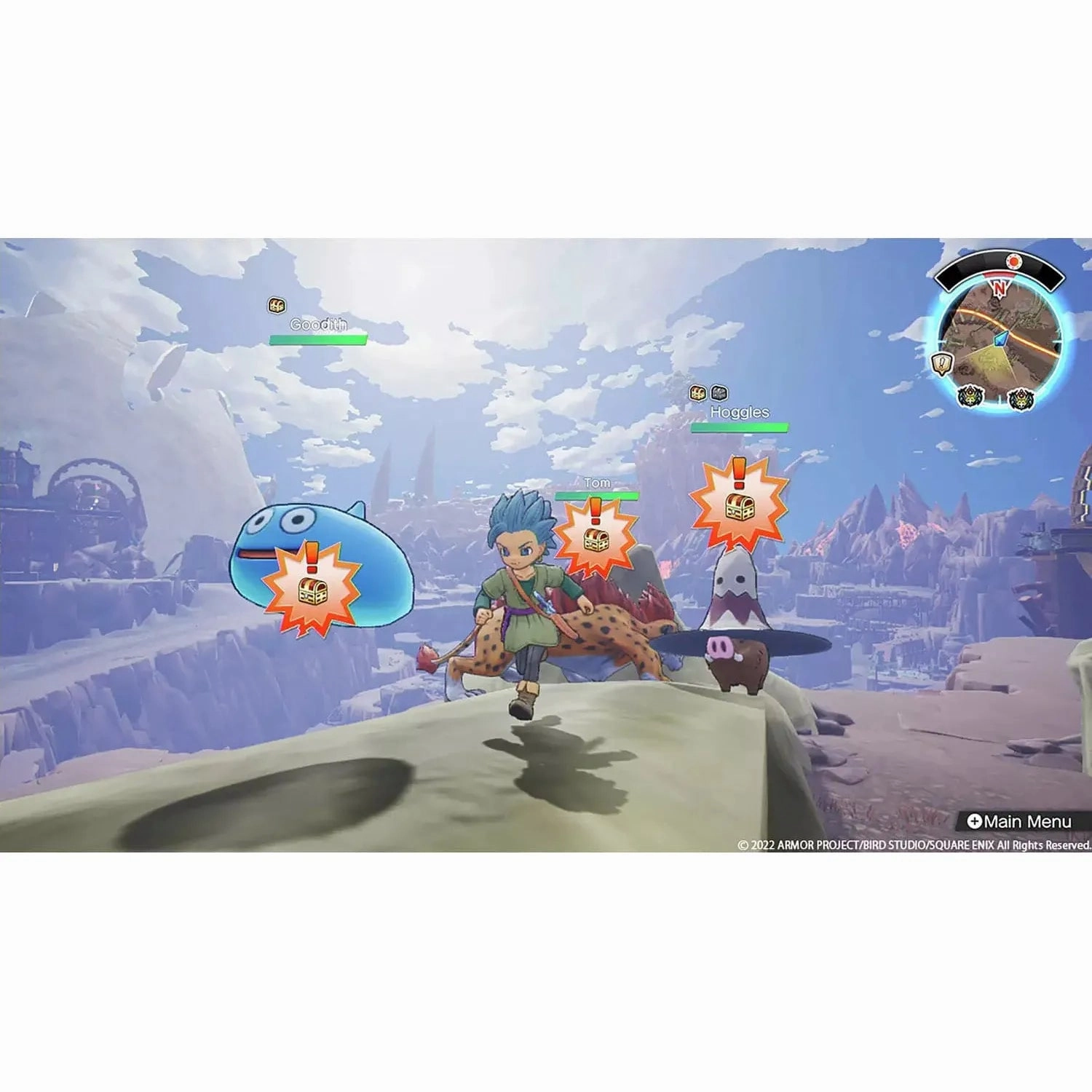 Dragon Quest Treasures Nintendo Switch Game
