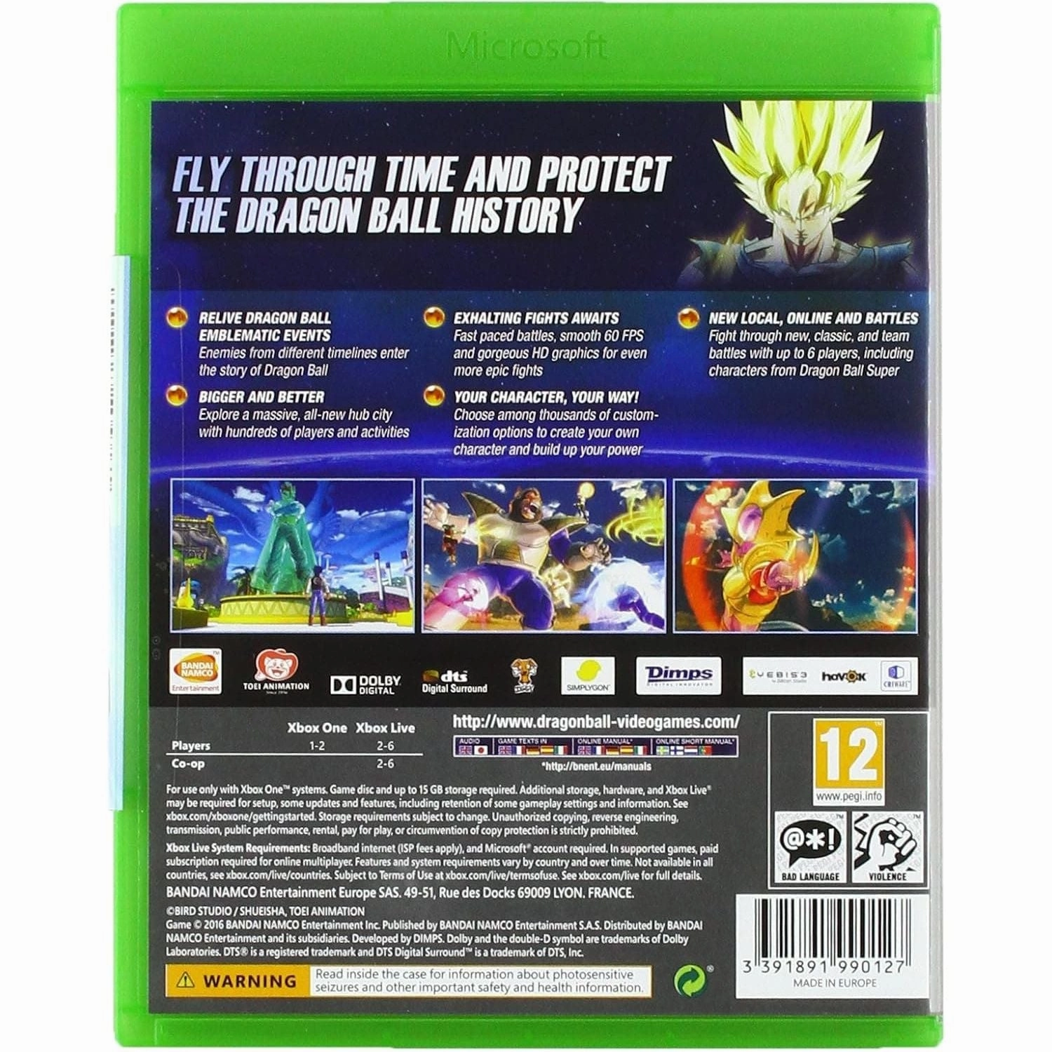 Dragonball Xenoverse 2 (Xbox One)