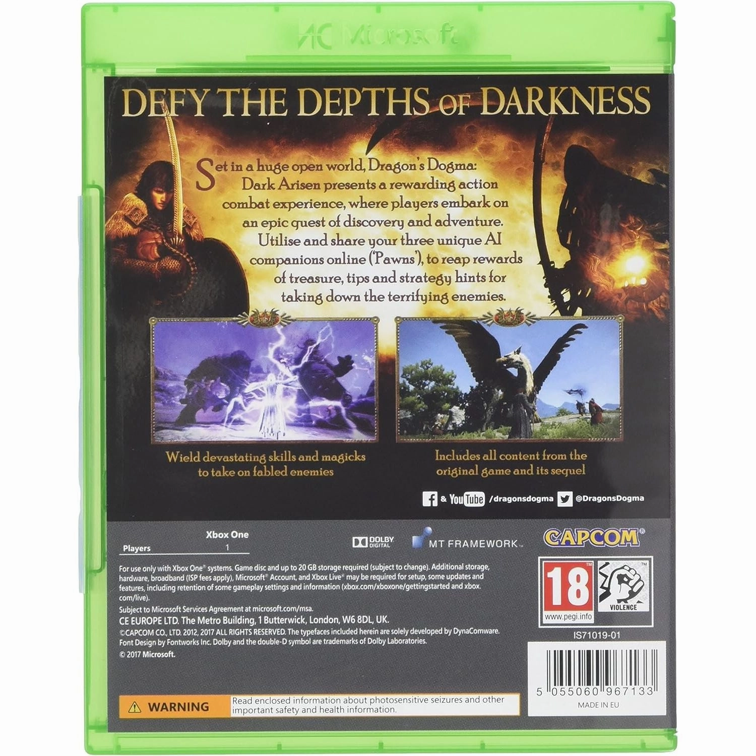 Dragons Dogma Dark Arisen HD (Xbox One)
