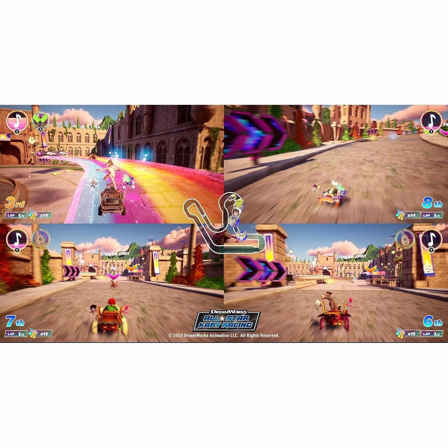 Dreamworks All-Star Kart Racing (Switch)