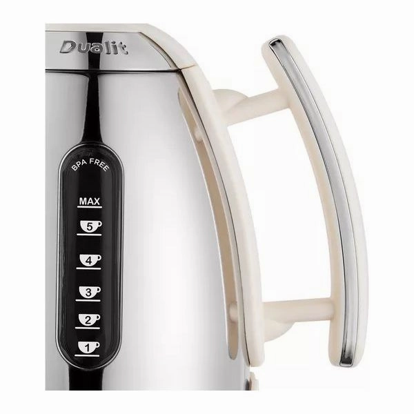 Dualit Mini Kettle Canvas White 1 Litre - 72203 Comes with European Plug