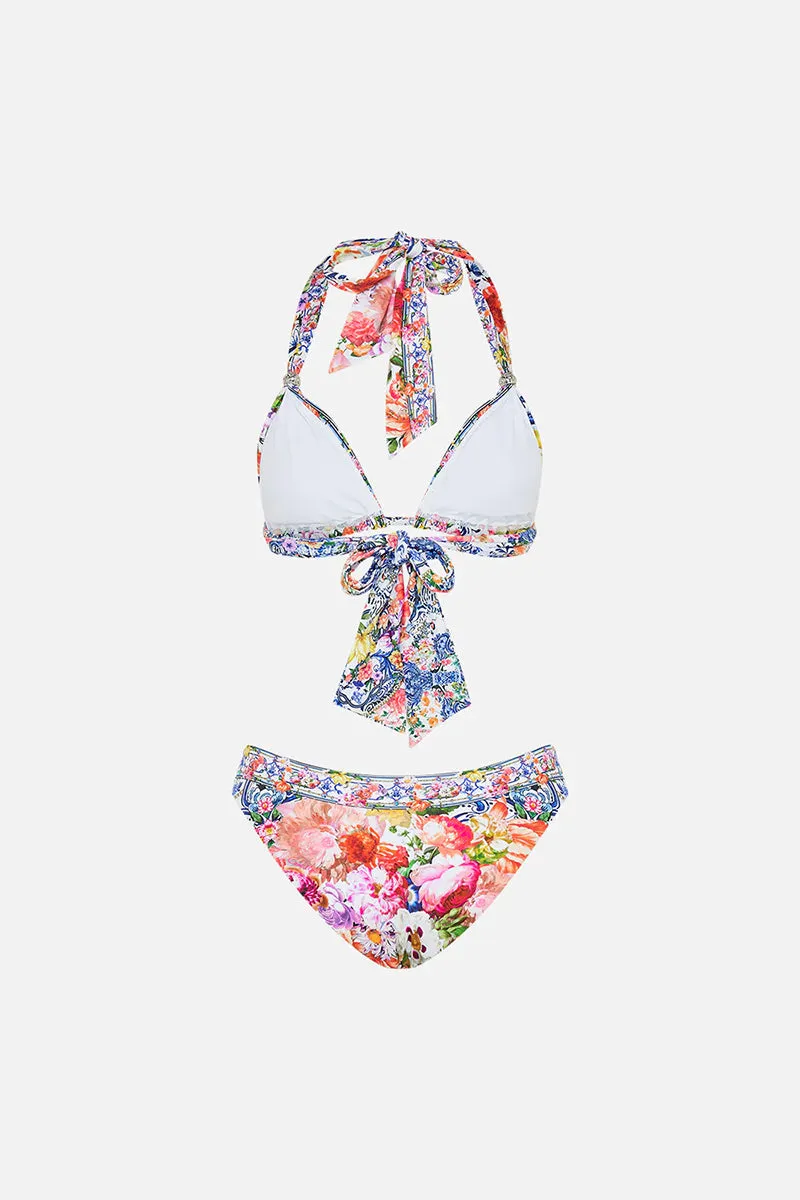 Dutch Is Life Soft Tie Bikini With Trim