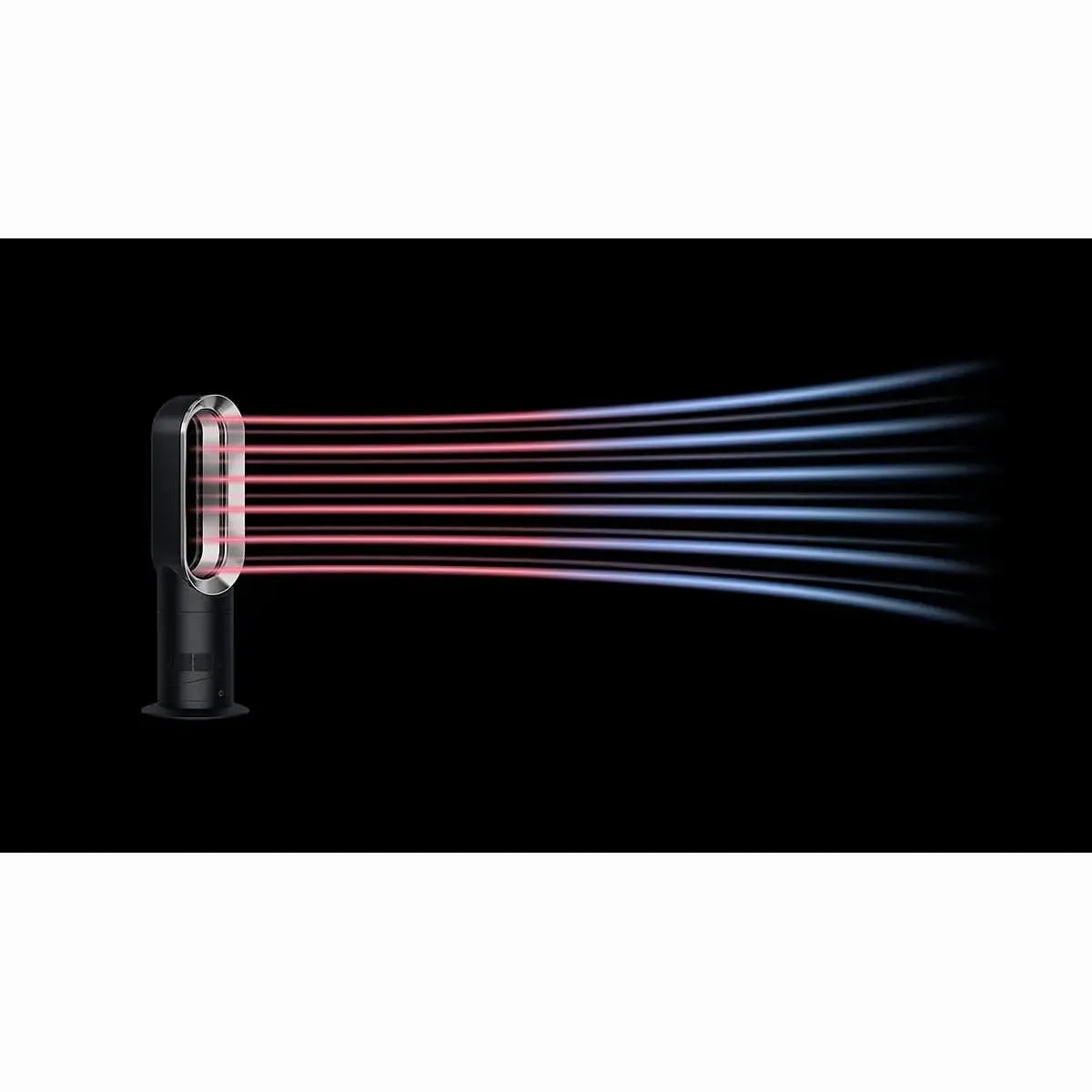 Dyson AM09 Hot Cool Jet Focus Fan Heater  White/Nickel