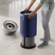 Dyson Big Quiet Formaldehyde BP03 Air Purifier and Cooling Fan - Nickel & Prussian Blue