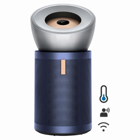 Dyson Big Quiet Formaldehyde BP03 Air Purifier and Cooling Fan - Nickel & Prussian Blue