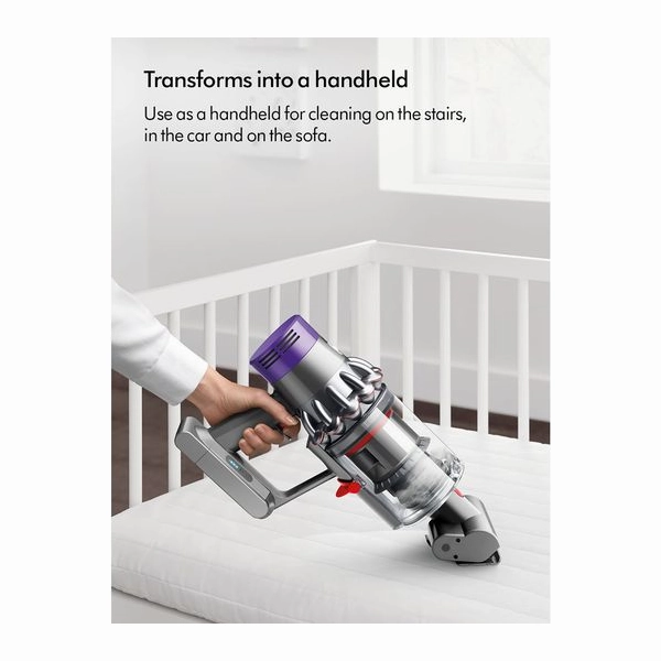 DYSON V10 Extra Cordless Vacuum Cleaner [Nickel & Fuchsia]
