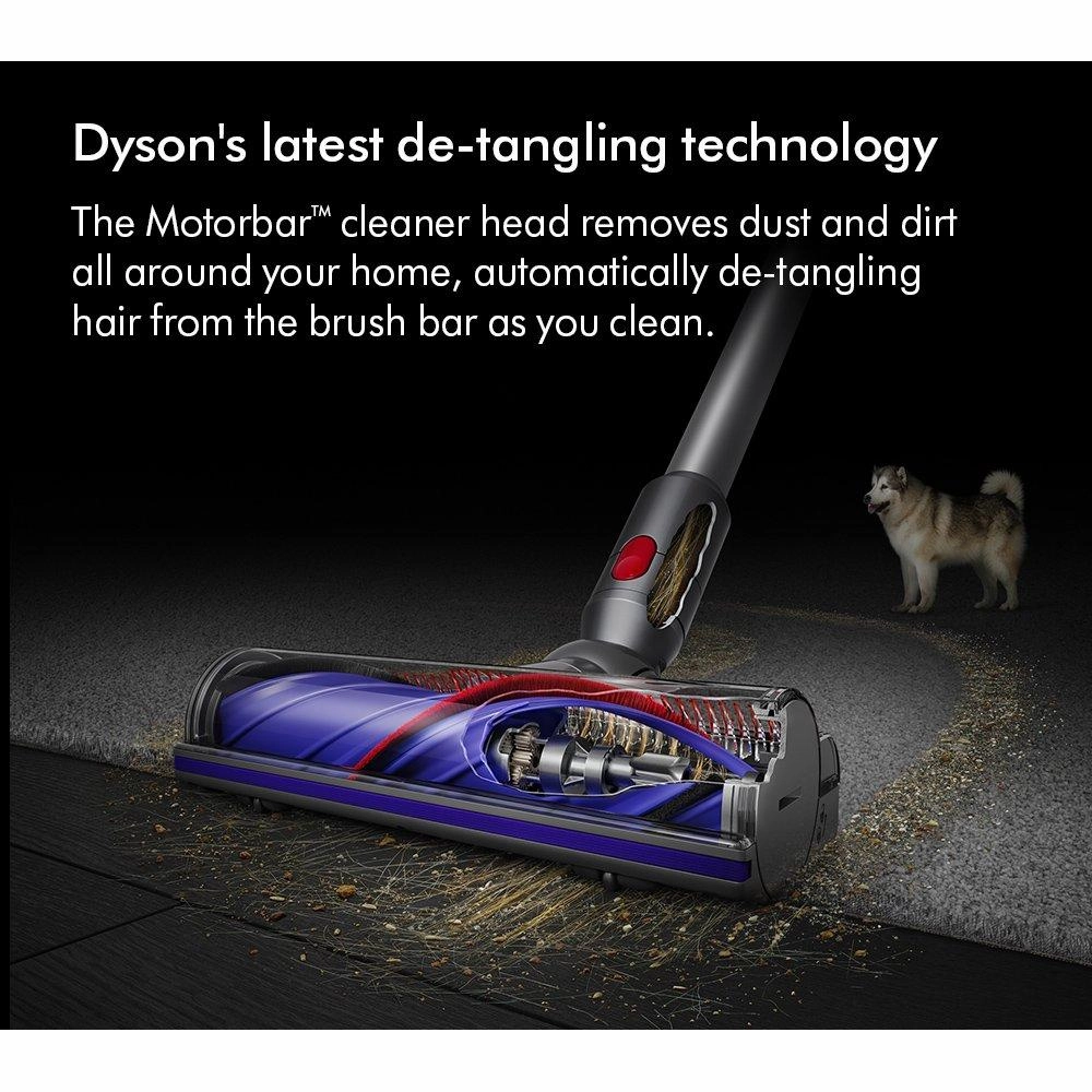 Dyson V8-2023 Cordless Stick Vacuum Cleaner - 40 Minutes Run Time Silver
