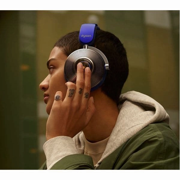 Dyson Zone Wireless Bluetooth Noise-Cancelling Air Purifying Headphones - Blue