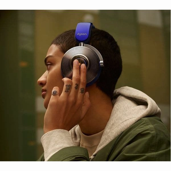 Dyson Zone Wireless Bluetooth Noise-Cancelling Air Purifying Headphones - Blue