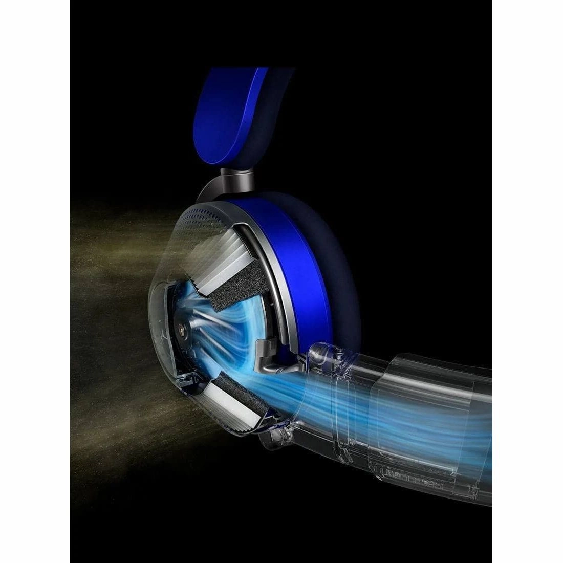 Dyson Zone Wireless Bluetooth Noise-Cancelling Air Purifying Headphones - Blue