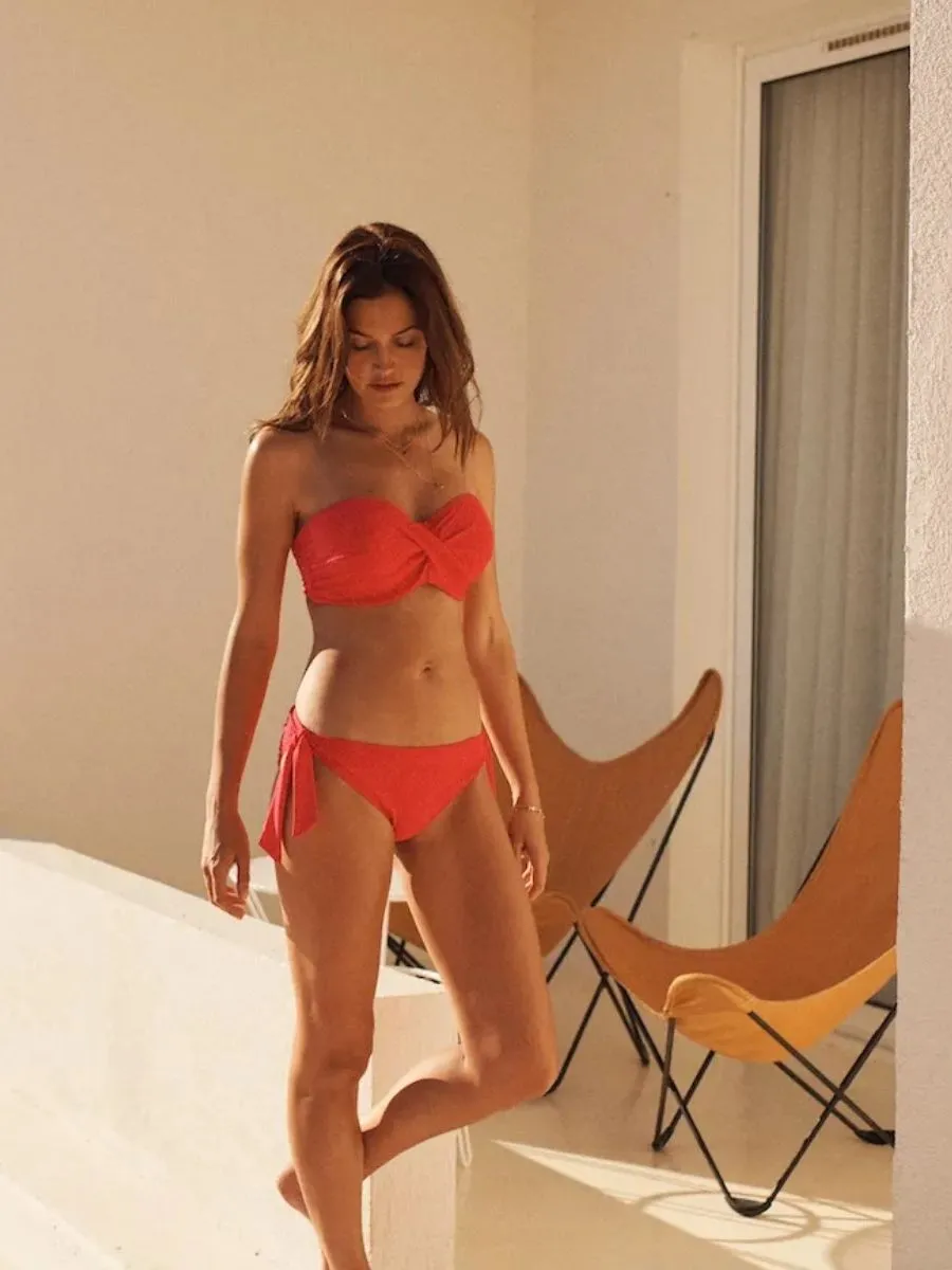 Echo Mock Tie Side Bikini Brief