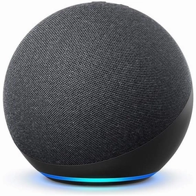 Echo (4th Gen) Smart Speaker with Alexa, Dolby Sound, Wi-Fi & Bluetooth - Charcoal phone accessories, mobile phone cases, best charging cable