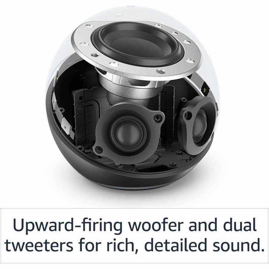 Echo (4th Gen) Smart Speaker with Alexa, Dolby Sound, Wi-Fi & Bluetooth - Charcoal