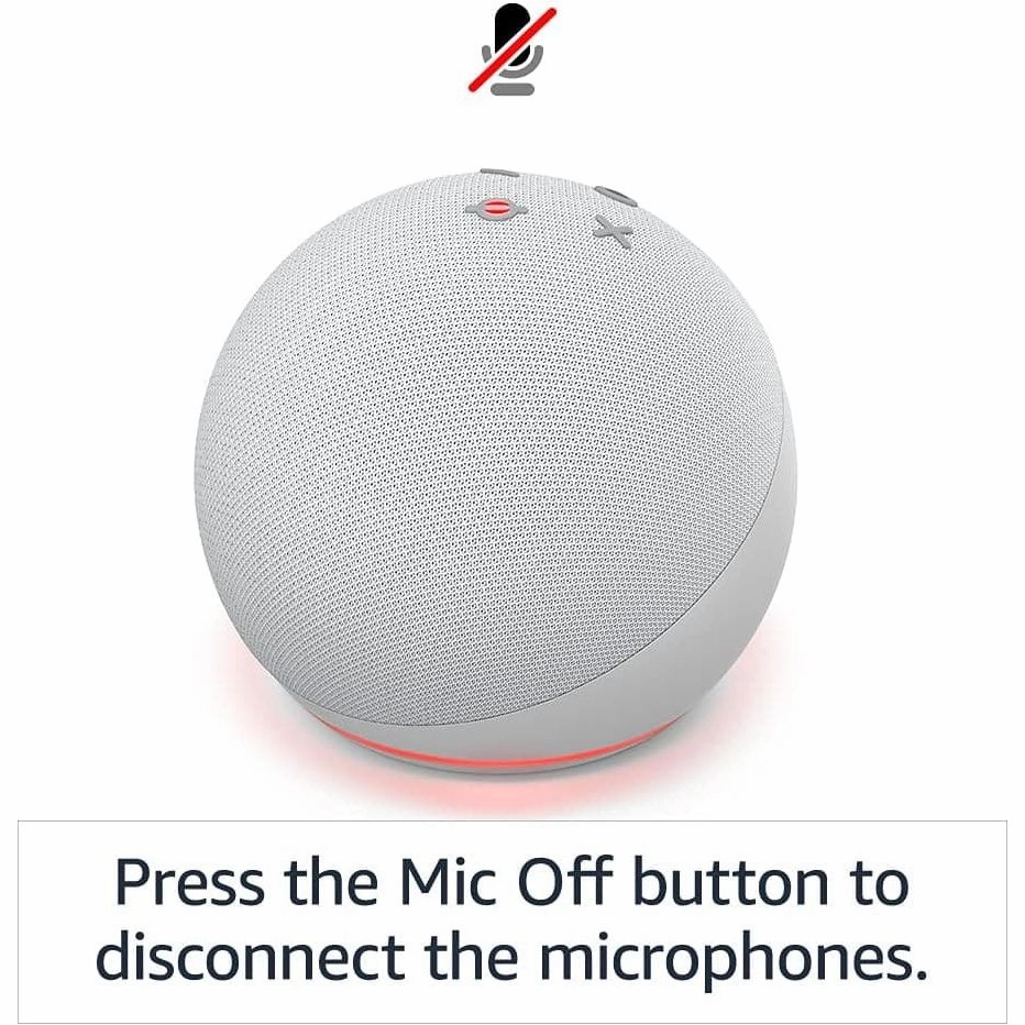 Echo Dot (4th generation) | Smart speaker with Alexa | Charcoal