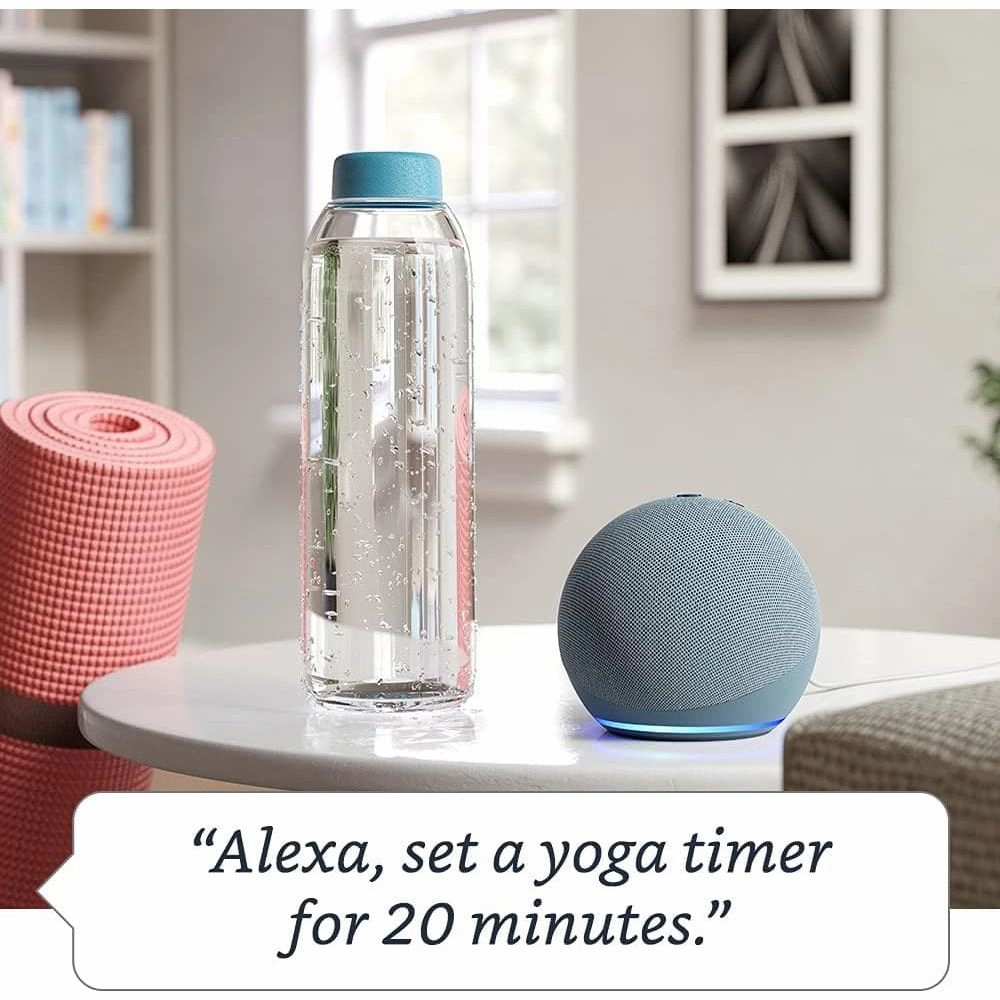 Echo Dot (4th generation) | Smart speaker with Alexa | Charcoal