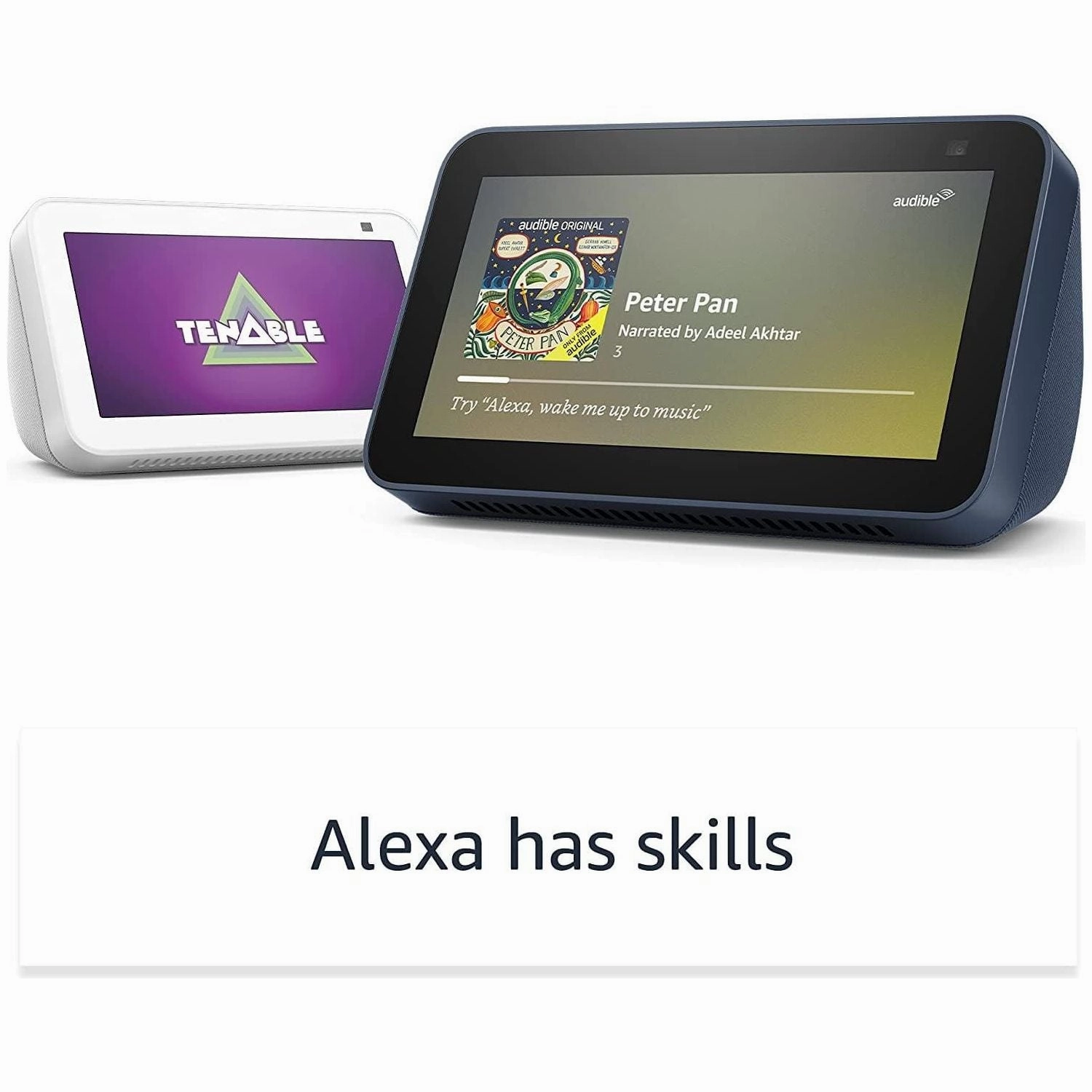 Echo Show 5 | 2nd generation (2021 release), smart bedside clock with Alexa and 2 MP camera | Charcoal