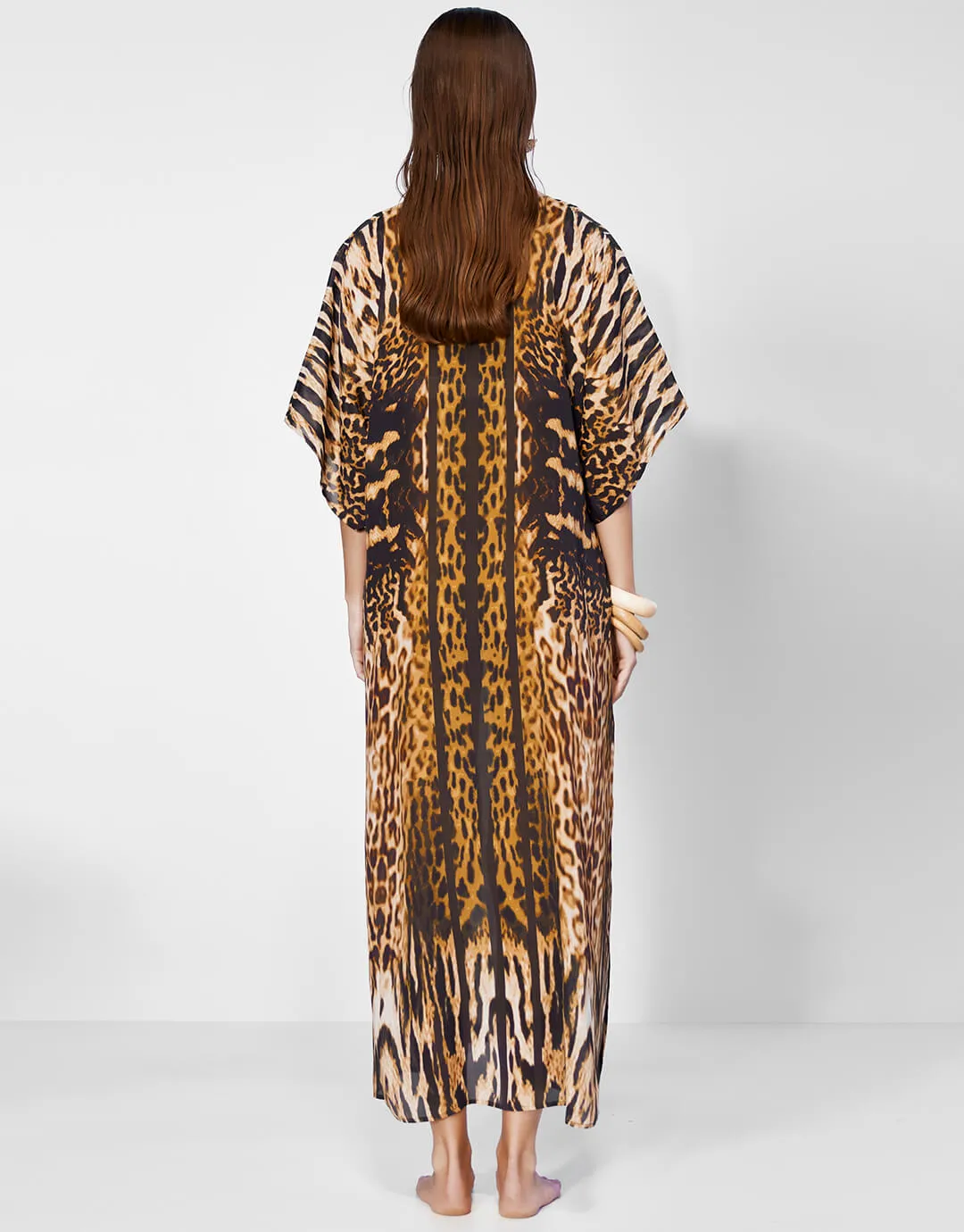 Edge Maxi Kaftan - Tiger Camo