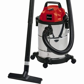 Einhell TC-VC 1820 S Wet and Dry Vacuum Cleaner - 1250 W, 20 L Stainless Steel Tank, Blow Connection, 4 Castors, 36 mm Suction Hose with Extension, Floor Nozzle, and Filters phone accessories, mobile phone cases, best charging cable