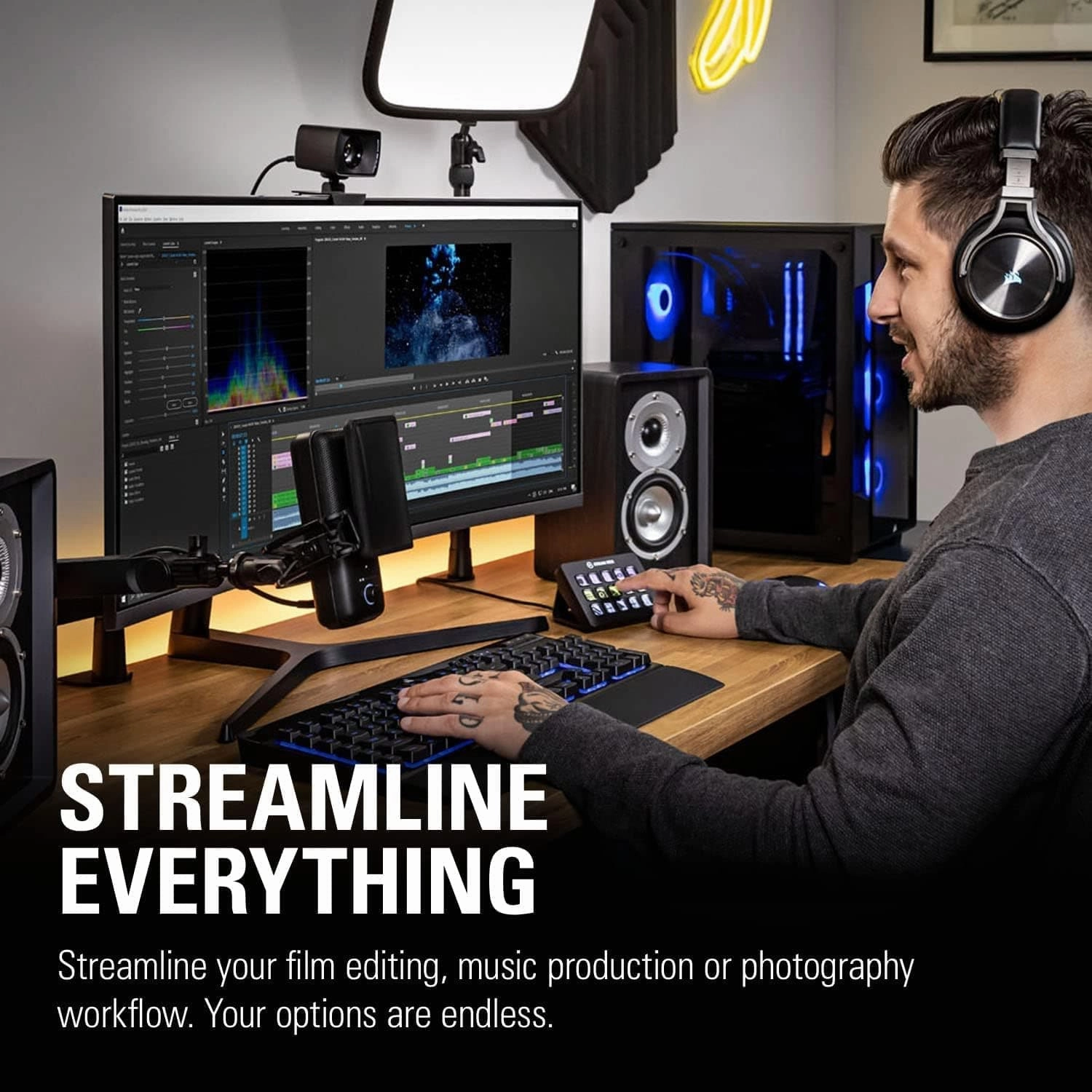 Elgato Stream Deck MK.2  Studio Controller - Black