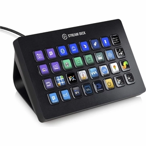 Elgato Stream Deck XL Advanced Studio Controller with 32 Macro Keys Mac & PC Compatible desktop computers, gaming desktop pc, all in one desktop deals