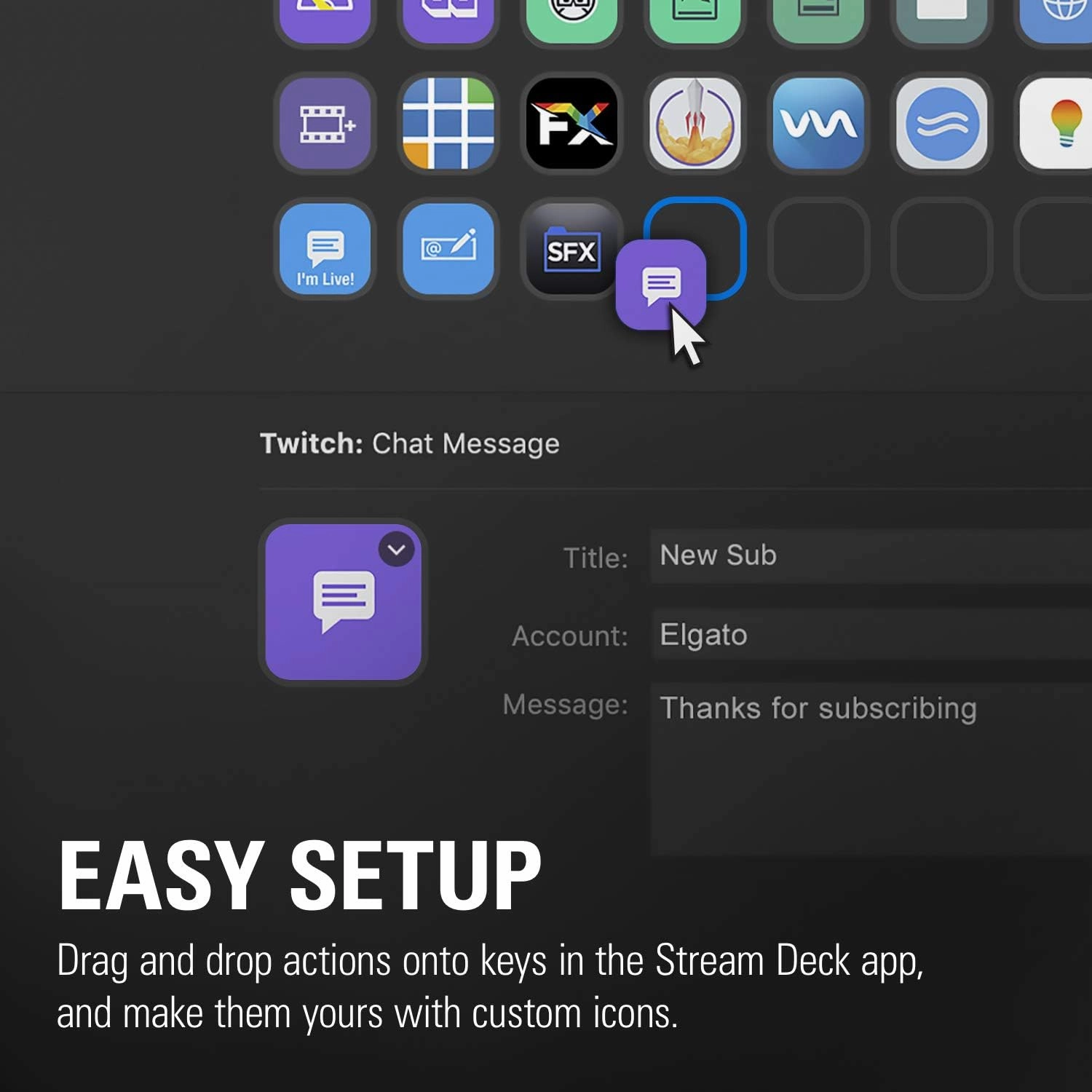 Elgato Stream Deck XL Advanced Studio Controller with 32 Macro Keys Mac & PC Compatible