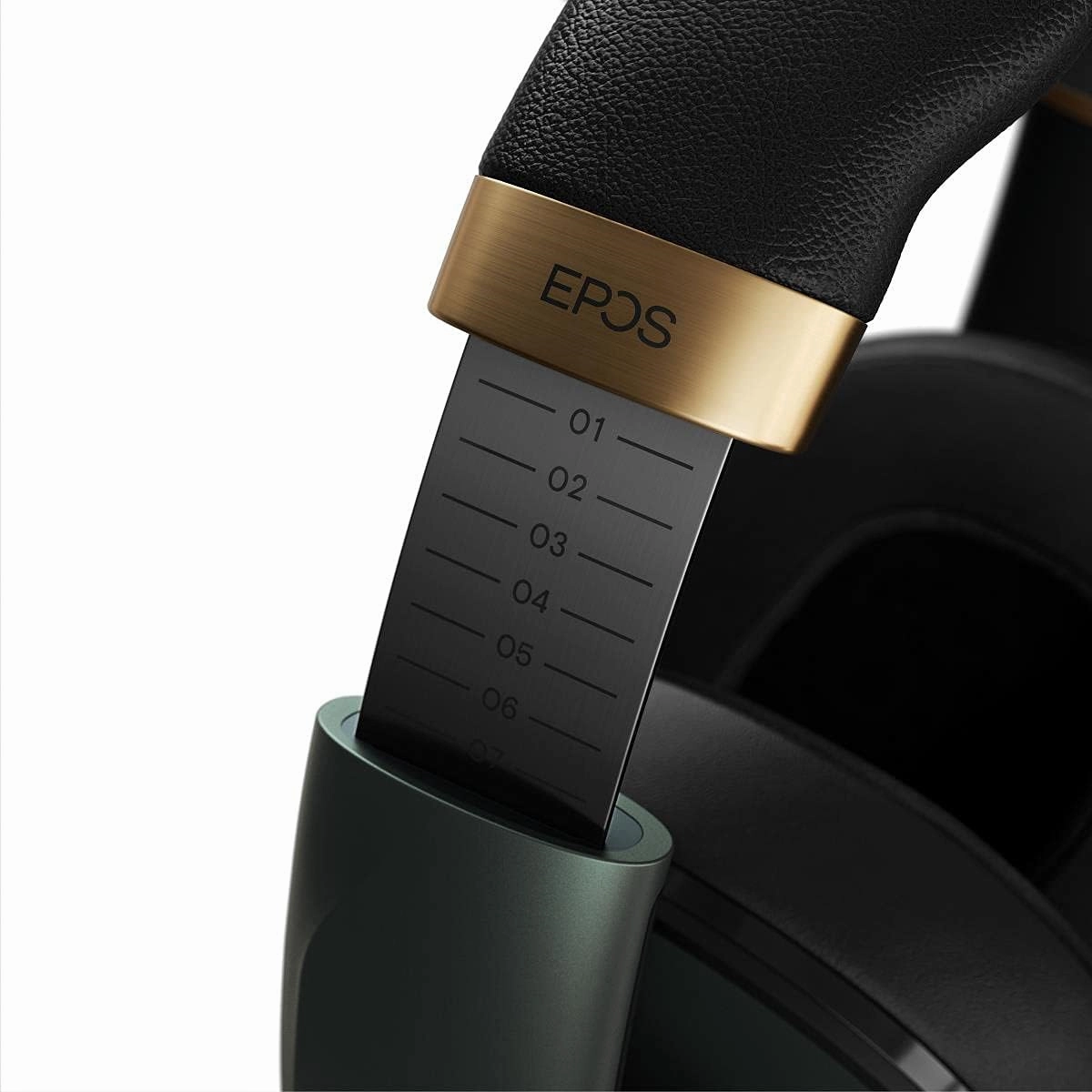 EPOS H6Pro - Closed Acoustic Gaming Headset with Mic - Over-Ear Headset  Lightweight - Lift-to-Mute - Xbox - PS4 - PS5 - PC/Windows [Green]