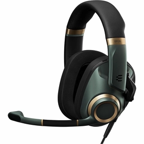 EPOS H6Pro - Closed Acoustic Gaming Headset with Mic - Over-Ear Headset  Lightweight - Lift-to-Mute - Xbox - PS4 - PS5 - PC/Windows [Green] home and kitchen gadgets, smart home electronics, kitchen tech gadgets
