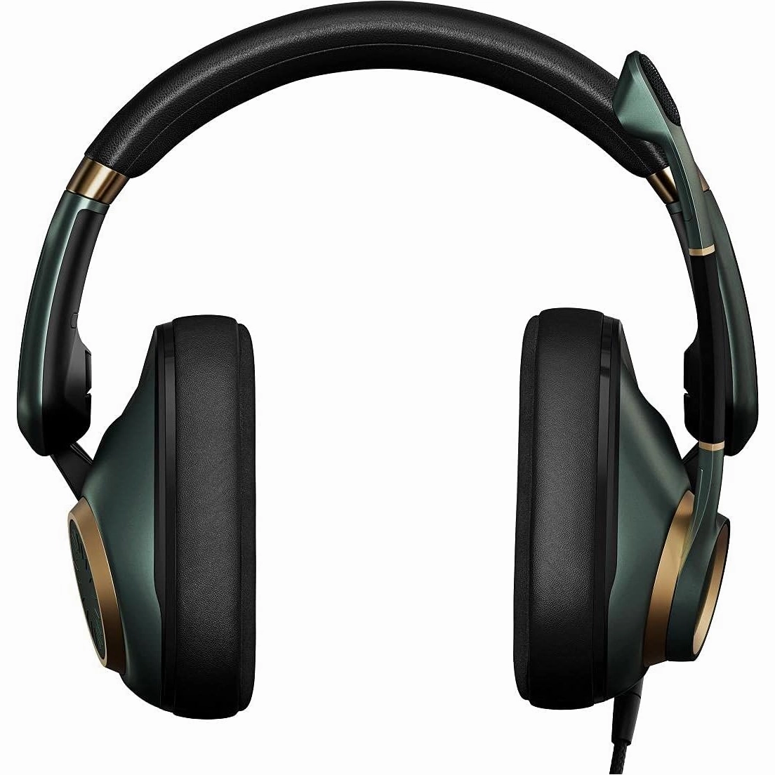 EPOS H6Pro - Closed Acoustic Gaming Headset with Mic - Over-Ear Headset  Lightweight - Lift-to-Mute - Xbox - PS4 - PS5 - PC/Windows [Green]
