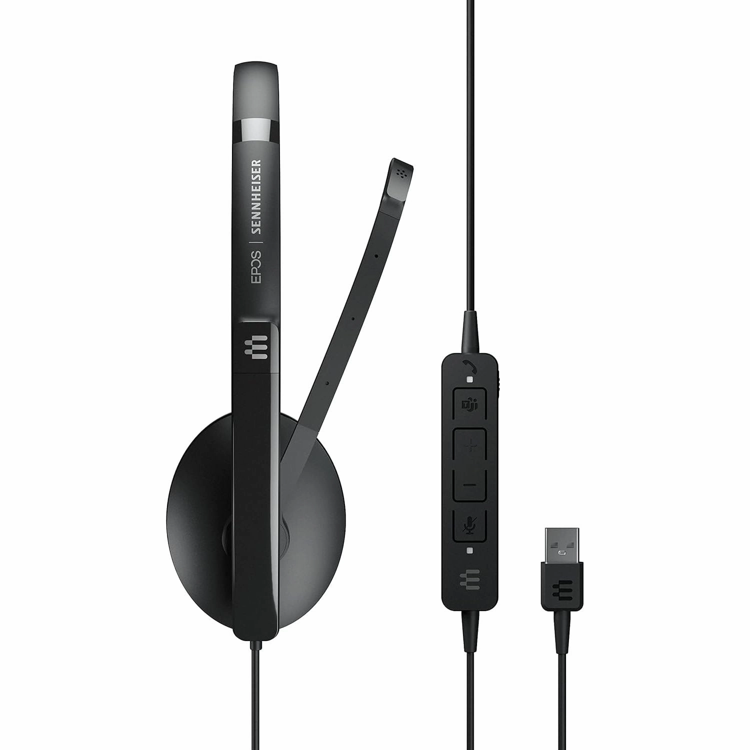 EPOS SENNHEISER ADAPT 160T ANC USB - Headset - on-ear - wired - active noise cancelling - USB - Certified for Microsoft Teams, Optimised for UC