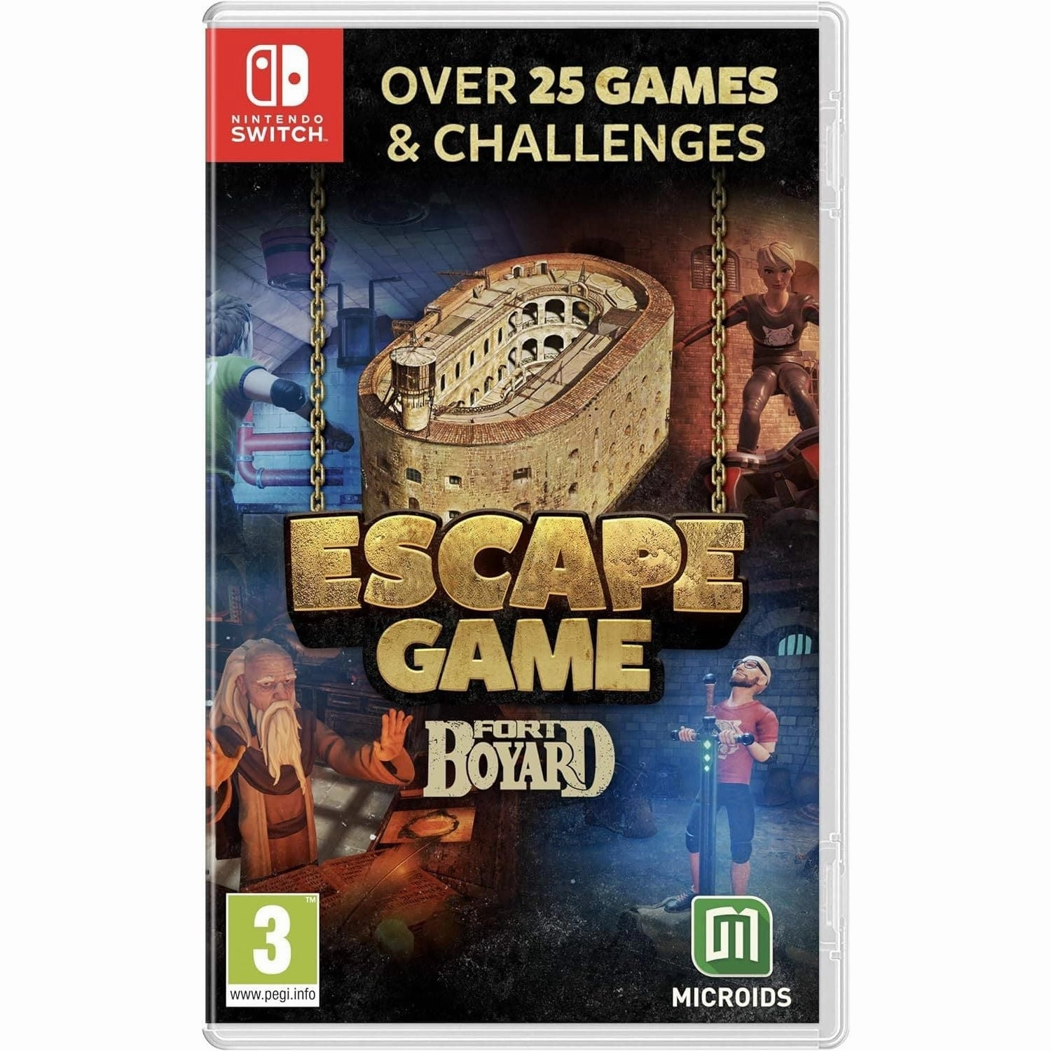 Escape Game - Fort Boyard (Nintendo Switch) smartwatch accessories, apple watch bands, charging dock for smartwatch