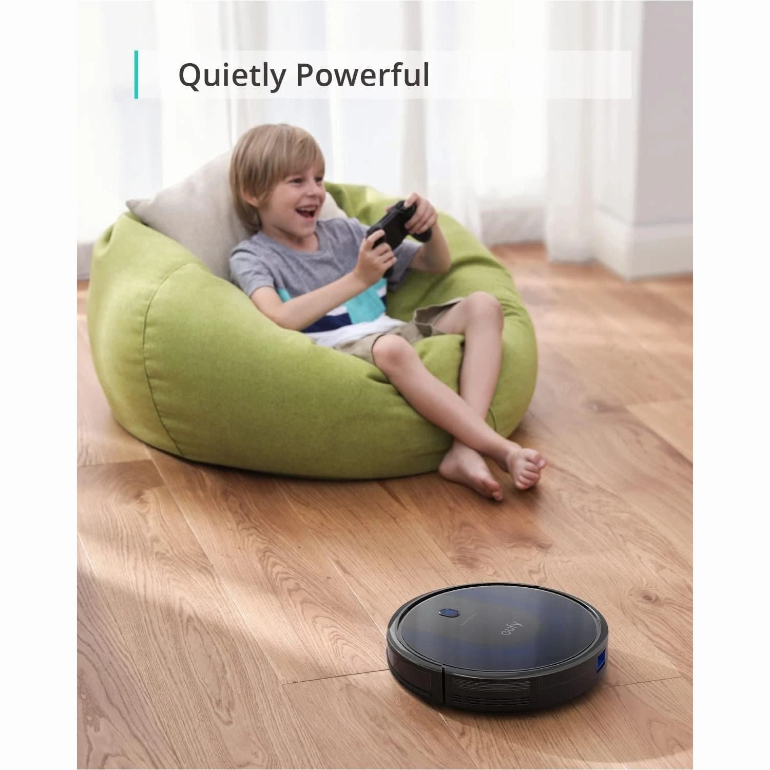 eufy BoostIQ RoboVac 15C MAX Robot Vacuum Cleaner, Wi-Fi Connected, Super Thin, Powerful Suction, Quiet, Self-Charging Robotic Vacuum Cleaner, Cleans Hard Floors to Medium-Pile Carpets