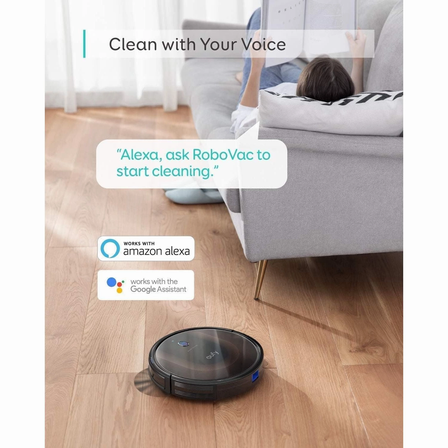 Eufy BoostIQ RoboVac 30C MAX, Robot Vacuum Cleaner - 2000Pa Suction