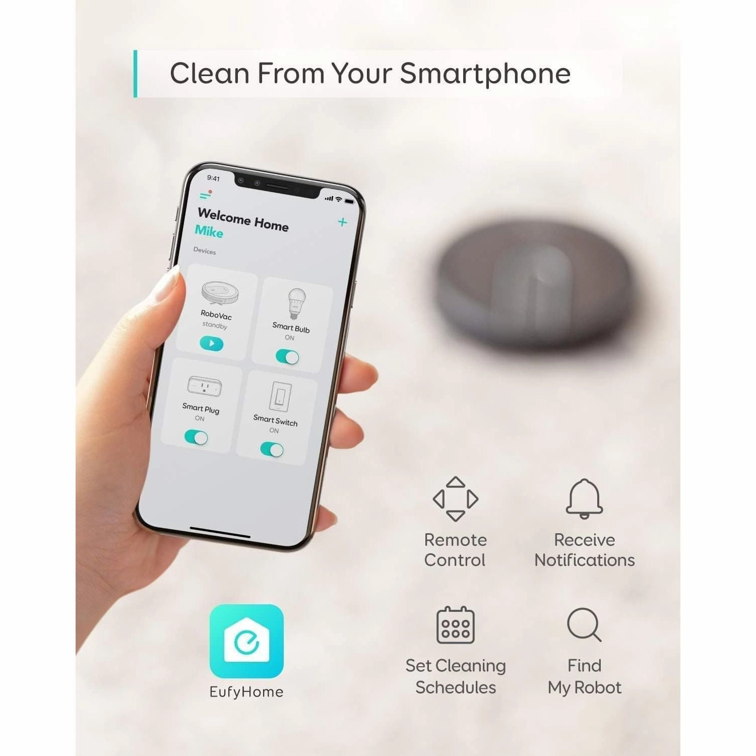 Eufy BoostIQ RoboVac 30C MAX, Robot Vacuum Cleaner - 2000Pa Suction